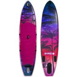 Iboard Paddleboard 11 - 1 PURPLE PALM 2026 paddleboard set + zľava 300,- na príslušenstvo