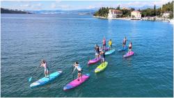 Iboard Paddleboard 11 - 1 PURPLE PALM 2026 paddleboard set + zľava 300,- na príslušenstvo