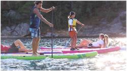 Iboard Paddleboard 11 - 1 PURPLE PALM 2026 paddleboard set + zľava 300,- na príslušenstvo