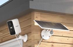 ieGeek ZS-GX3S bílá venkovní WiFi kamera s solárním panelem