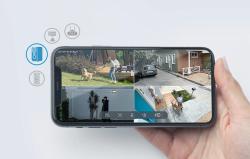 ieGeek ZS-GX3S bílá venkovní WiFi kamera s solárním panelem