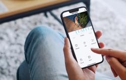 ieGeek ZS-GX3S bílá venkovní WiFi kamera s solárním panelem