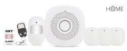 iGET HOME X1 Advanced - Domovní Wi-Fi smart alarm, kompletní set, podpora Tuya