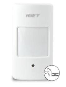 iGET SECURITY M3P17 - Bezdrátový PIR snímač pohybu k alarmu M3/M4 bez detekce zvířat do 12 kg iGET SECURITY M3P17 - Bezdrátový PIR snímač pohybu k alarmu M3/M4 bez detekce zvířat do 12 kg