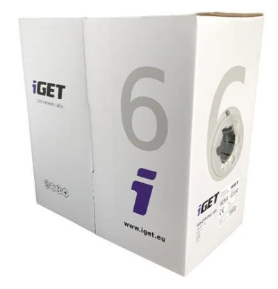 iGET Síťový kabel CAT6 UTP PVC Eca 305m/box iGET Síťový kabel CAT6 UTP PVC Eca 305m/box