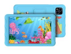 iGET SMART W8 Kids Blue - 8" IPS/1280x800/Octa Core/4GB+64GB/WiFi/BT/4000mAh/Android 14/pouzdro/modrá