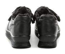 IMAC 5531-025 černé dámské zimní polobotky