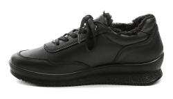 IMAC 5531-025 černé dámské zimní polobotky