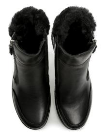 IMAC 5541-025 čierna dámska zimná obuv šírka H