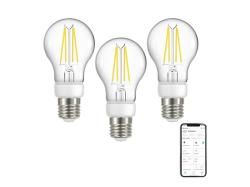 IMMAX NEO Smart LED žárovka filamentová E27 7W 07713C WiFi Tuya sada 3ks IMMAX NEO Smart LED žárovka filamentová E27 7W 07713C WiFi Tuya sada 3ks