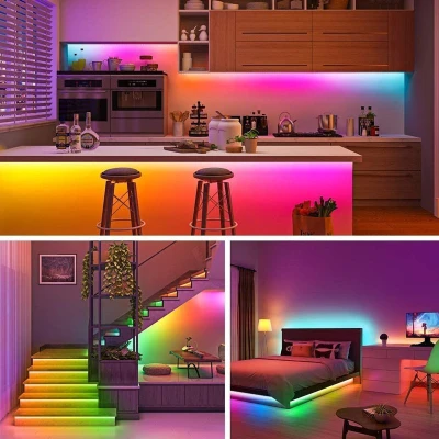 IMMAX Smart LED pásek 12V IP65 48W RGB NEO Lite 07775L 10m WiFi Tuya