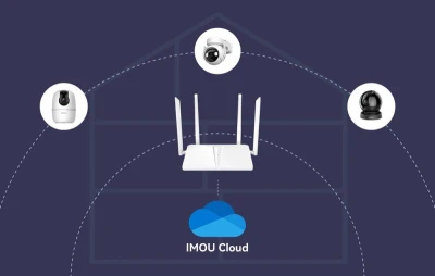 Imou HR340 bílý bezdrátový router 300 Mb/s