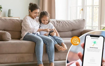 Imou HR340 bílý bezdrátový router 300 Mb/s