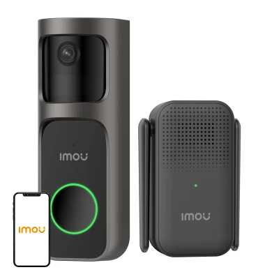 Imou Doorbell 2S tmavě šedá bezdrátová sada videozvonku