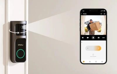 Imou Doorbell 2S tmavě šedá bezdrátová sada videozvonku