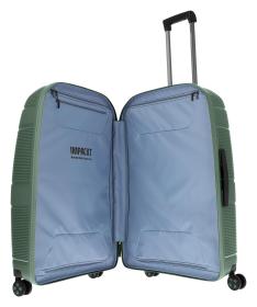 IMPACKT IP1 L Deep sea green kufr + kosmetická taštička zdarma