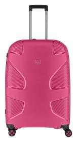 IMPACKT IP1 L Flora pink kufr + kosmetická taštička zdarma IMPACKT IP1 L Flora pink kufr + kosmetická taštička zdarma