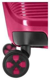IMPACKT IP1 L Flora pink kufr + kosmetická taštička zdarma