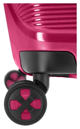 IMPACKT IP1 L Flora pink kufr + kosmetická taštička zdarma