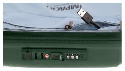 IMPACKT IP1 S Deep sea green kufr + kosmetická taštička zdarma