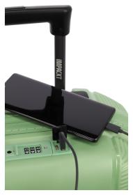 IMPACKT IP1 S Spring green kufr + kosmetická taštička zdarma