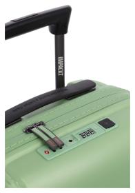 IMPACKT IP1 S Spring green kufr + kosmetická taštička zdarma