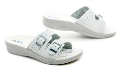 Inblu VR00006B bílé gelové dámské papuče