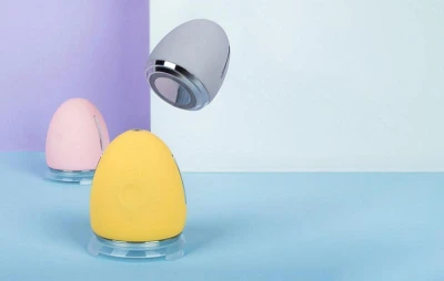 Inface Iontové tvárové zariadenie egg CF-03D (šedé) (VÝPREDAJ)