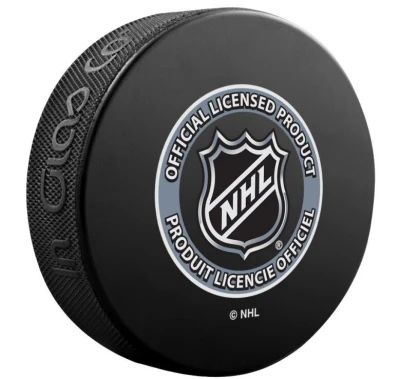 InGlasCo Fanouškovský puk NHL Logo Blister (1ks)
