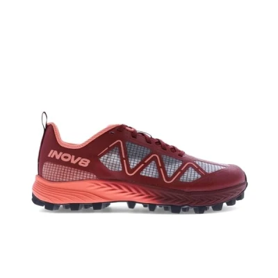 Inov-8 MUDTALON SPEED W (P) burgundy/coral - fialová běžecká obuv Inov-8 MUDTALON SPEED W (P) burgundy/coral - fialová běžecká obuv