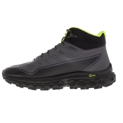 Inov-8 ROCFLY G 390 M (S) grey/black/yellow - šedá běžecká obuv