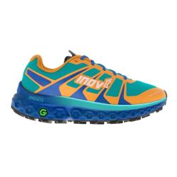Inov-8 TRAILFLY ULTRA G 300 MAX W (S) teal/nectar/blue - modrá bežecká obuv Inov-8 TRAILFLY ULTRA G 300 MAX W (S) teal/nectar/blue - modrá bežecká obuv