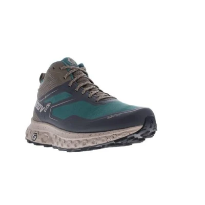 Inov-8 ROCFLY G 390 M GTX (S) pine/slate/taupe - zelená běžecká obuv POUZE UK 10,5 / EU 45 (VÝPRODEJ)