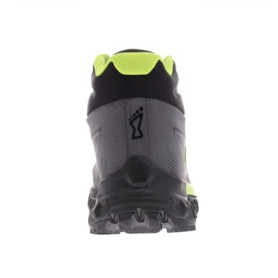 Inov-8 ROCFLY G 390 M (S) grey/black/yellow - šedá běžecká obuv