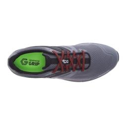 Inov-8 ROCLITE 315 GTX v2 M grey/black/red - tmavě šedá běžecká obuv POUZE UK 12 / EU 47 (VÝPRODEJ)