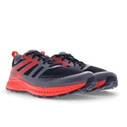 Inov-8 TRAILFLY M (S) black/fiery red/dark grey - černá běžecká obuv
