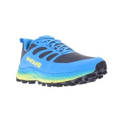 Inov-8 MUDTALON M (P) dark grey/blue/yellow - modrá běžecká obuv