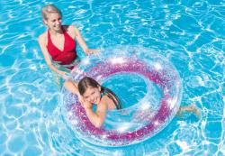 Intex 56274 Nafukovací kruh Sparkling Glitter zlatá