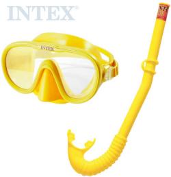 Intex Adventurer potápěčský plavecký set do vody brýle + šnorchl žlutý 55642 Intex Adventurer potápěčský plavecký set do vody brýle + šnorchl žlutý 55642