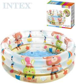 Intex Baby bazének dětský nafukovací kruh 61x22cm 2 druhy 57106 Intex Baby bazének dětský nafukovací kruh 61x22cm 2 druhy 57106