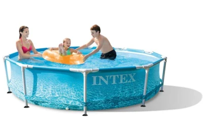Intex 28206 BEACHSIDE METAL FRAME POOL 305x76 cm bazén