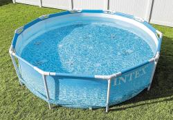 Intex 28206 BEACHSIDE METAL FRAME POOL 305x76 cm bazén