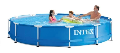 Intex Bazén 28212GN METAL FRAME POOL 366x76 cm SET 12V