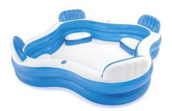 Intex Bazén 56475 s opěradly 229 x 229 x 66 cm Intex Bazén 56475 s opěradly 229 x 229 x 66 cm