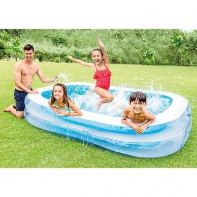 Intex Bazén 56483 nafukovací FAMILY obdélník 262x175x56