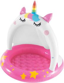 Intex Bazén baby dětský kulatý se stříškou 102cm jednorožec 58438 Intex Bazén baby dětský kulatý se stříškou 102cm jednorožec 58438