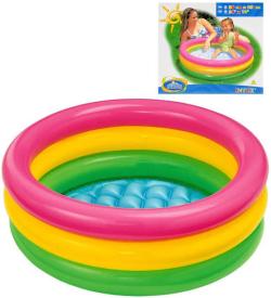 Intex Bazén Baby kulatý s nafukovacím dnem 86 x 25 cm