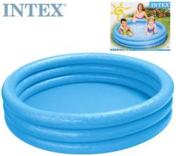 Intex Bazén kulatý Crystal 147x33cm nafukovací modrý 3 komory 58426 Intex Bazén kulatý Crystal 147x33cm nafukovací modrý 3 komory 58426