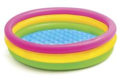 Intex Nafukovací detský bazén SOFT DNO 114x25 cm
