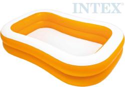 Intex Bazén nafukovací rodinný 229x147cm oranžový na vodu 57181 Intex Bazén nafukovací rodinný 229x147cm oranžový na vodu 57181